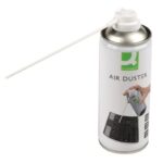 Spray aer comprimat Q-CONNECT pentru curățare rapidă a echipamentelor electronice.