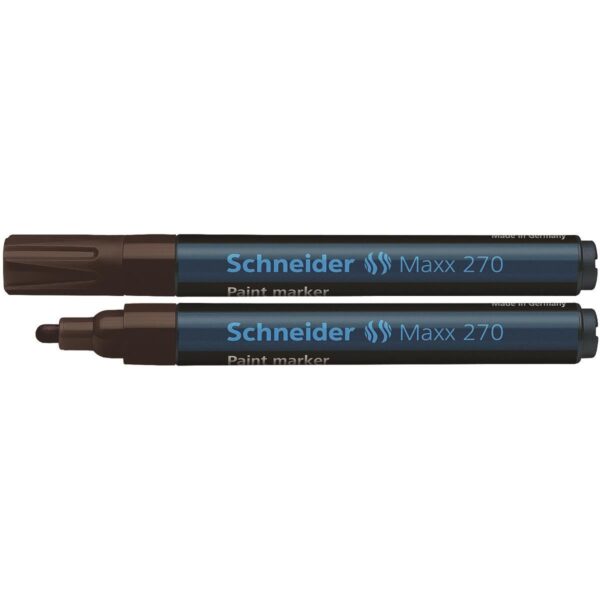 Marker Schneider Maxx 270 maro cu scriere de 1-3 mm.