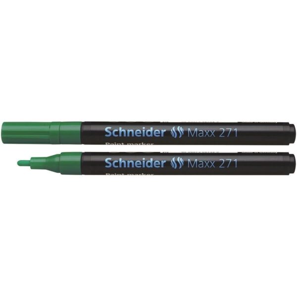 Marker cu vopsea Schneider Maxx 271, verde