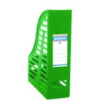 Suport vertical pliabil din plastic DONAU, verde, necasant.
