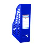 Suport vertical pliabil din plastic DONAU, albastru, necasant.