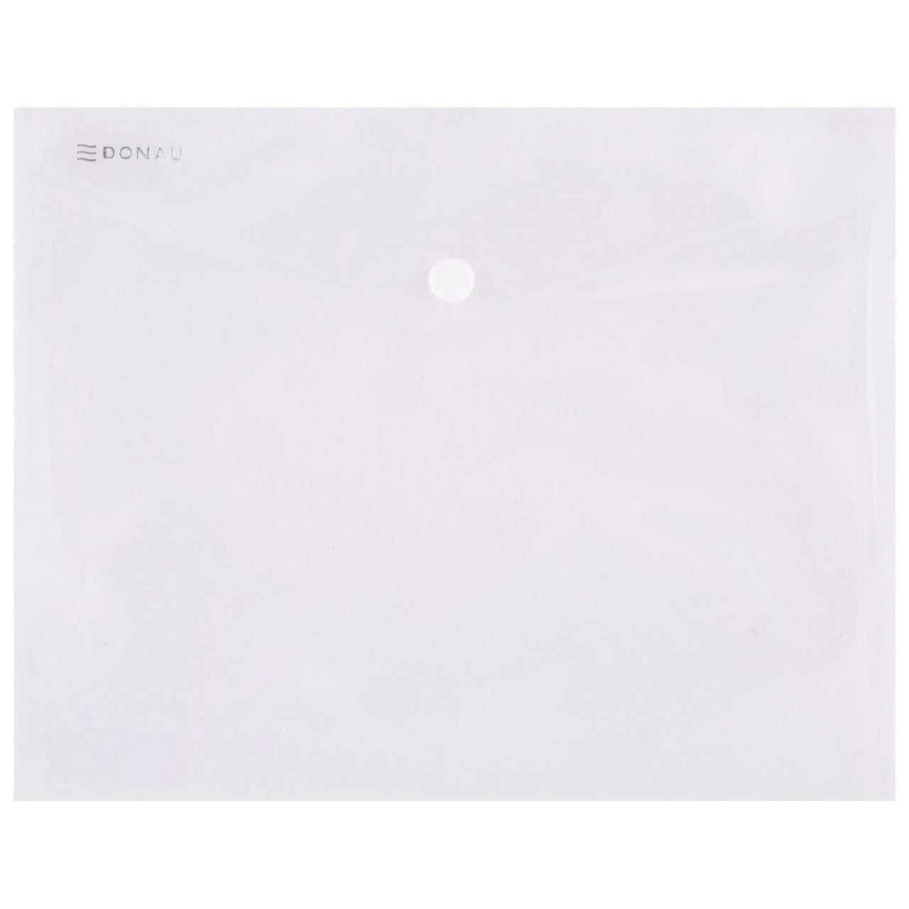 Mapa transparentă C5 cu capsa, perfectă pentru documente mici.