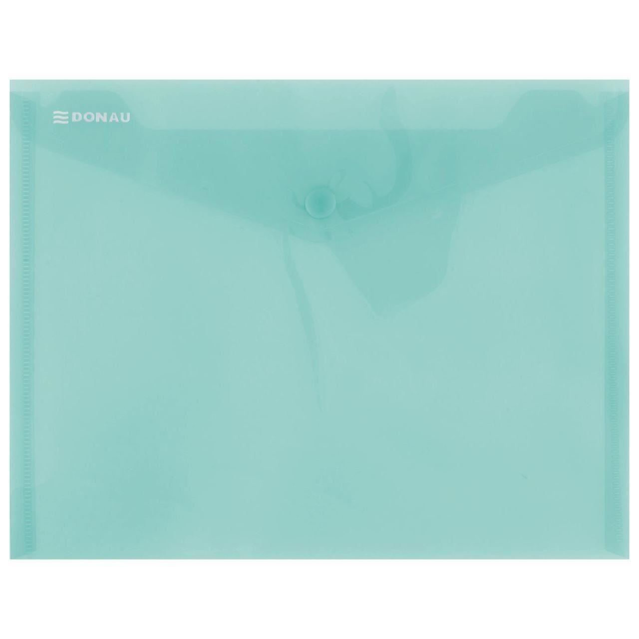 Mapa verde A4 cu capsa, perfectă pentru organizarea documentelor.