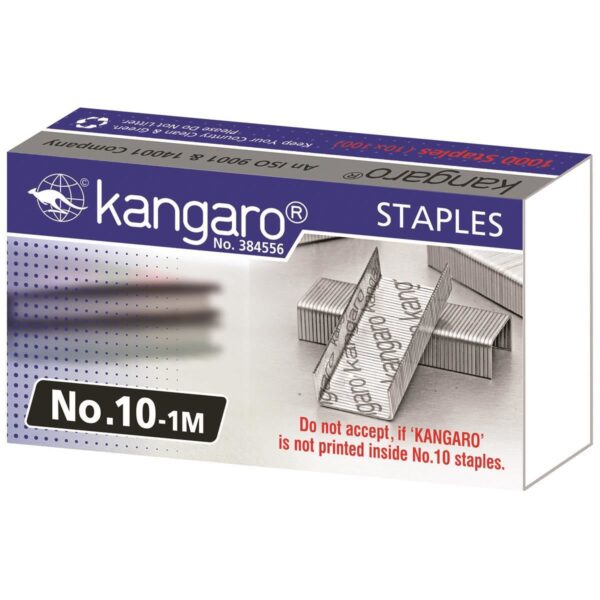 Capsele galvanizate Kangaro No. 10 – rezistente și perfecte pentru birou.