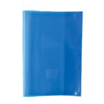 Coperta plastic Gimboo, A5, cristal, 150 microni, 25 bucăți/set, albastru.