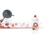 Detergent Fairy 800 ml, cu parfum de măr, pentru vase strălucitoare și curățare eficientă.