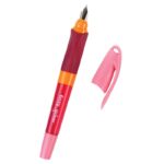 Stilou KEYROAD Easy Writer, grip cauciucat, iridium, diverse culori, blister